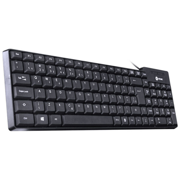 Teclado Usb Compacto Dynamic Abnt2 Cabo 1.8M Preto - Dt150 - Image 2