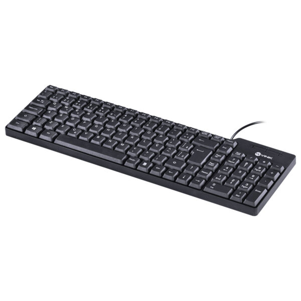 Teclado Usb Compacto Dynamic Abnt2 Cabo 1.8M Preto - Dt150 - Image 4