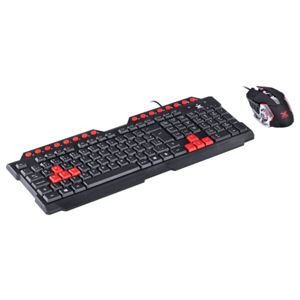 Kit Teclado E Mouse Gamer Grifo - Mouse 2400 Dpi Cabo Usb 1.8 Metros Led Vermelho - Vgc-01V - Image 2