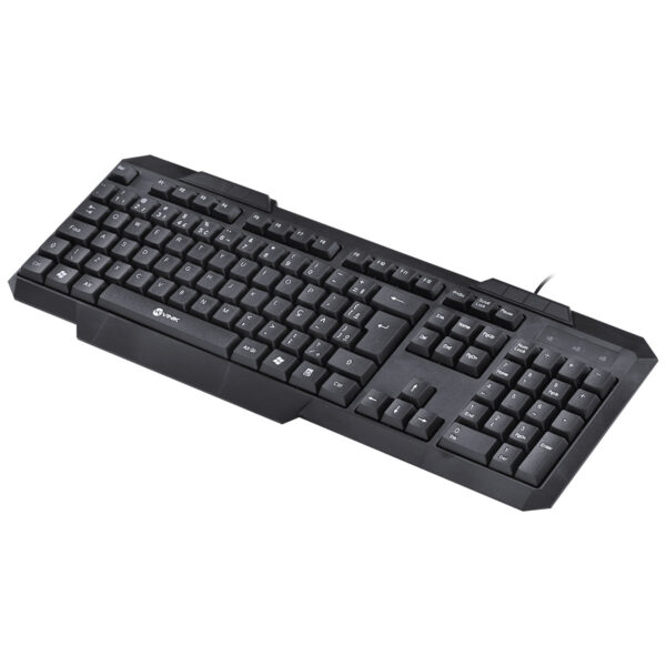 Teclado Ps2 Corp Abnt2 Cabo 1.8 Metros 107 Teclas Preto - Ct200 - Image 3