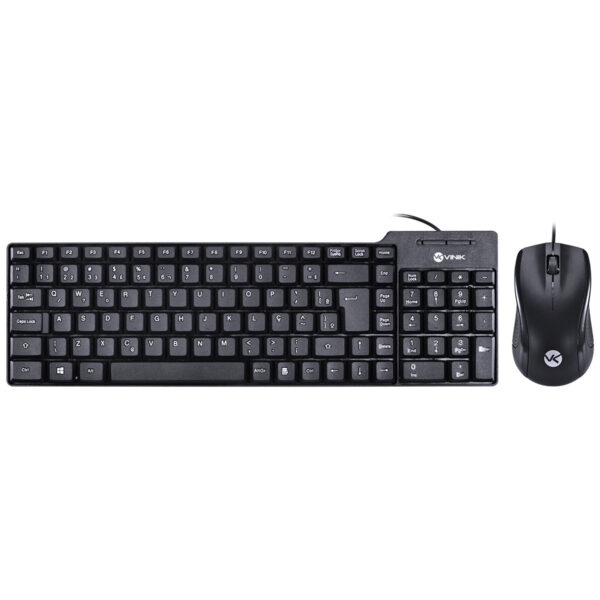 Kit Teclado E Mouse Usb Dynamic - Mouse 1000 Dpi Cabo 1.8 Metros - Vinik - Cd100 - Image 2