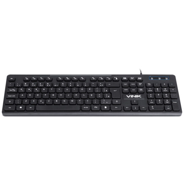 Teclado Usb Multimidia Slim Chocolate - Cabo 1.8M - Vinik - Tc100 - Image 4