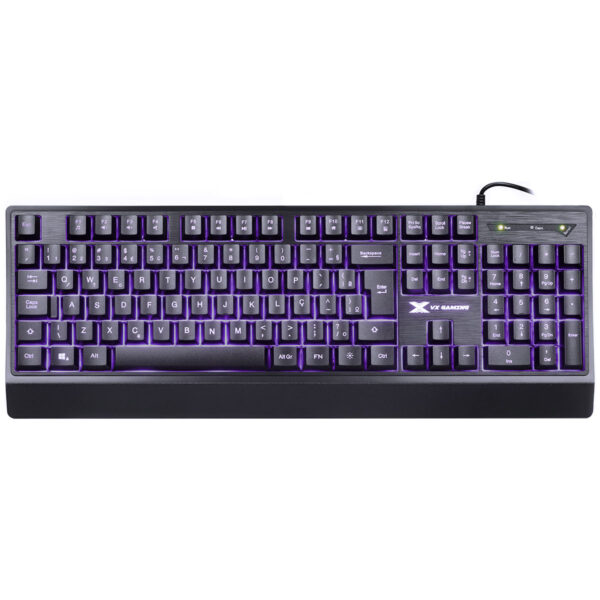 Teclado Gamer Defender Abnt2 Multimidia Led 7 Cores 1.8 Metros Usb - Gt300 - Image 4