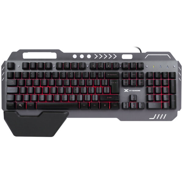 Teclado Gamer Armor Abnt2 Multimidia Led 7 Cores 1.8 M Usb Sensacao Mecanica Apoio De Pulso Magnetico - Gt500 - Image 2