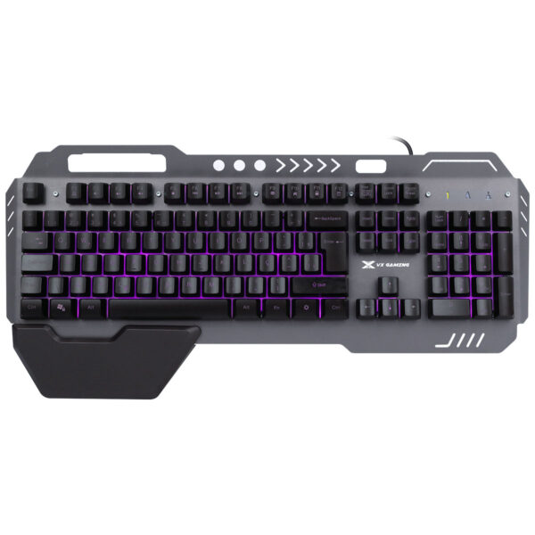 Teclado Gamer Armor Abnt2 Multimidia Led 7 Cores 1.8 M Usb Sensacao Mecanica Apoio De Pulso Magnetico - Gt500 - Image 3