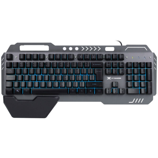 Teclado Gamer Armor Abnt2 Multimidia Led 7 Cores 1.8 M Usb Sensacao Mecanica Apoio De Pulso Magnetico - Gt500 - Image 4