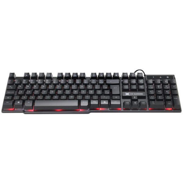 Teclado Gamer Hydra 107 Teclas + 12 Multimídia Com Led Vermelho Sensacao Tecla Mecanica - Gt702 - Image 4