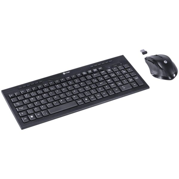 Kit Teclado E Mouse Sem Fio Dynamic - Teclado Compacto - Mouse 1600Dpi - Vinik - Dc100 - Image 2