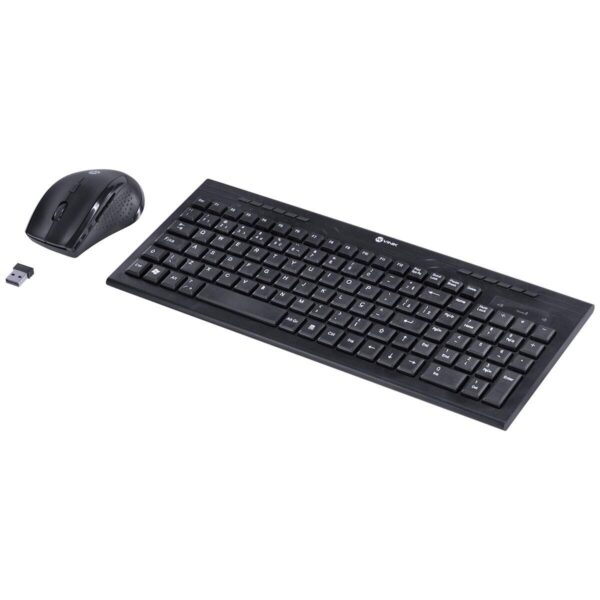 Kit Teclado E Mouse Sem Fio Dynamic - Teclado Compacto - Mouse 1600Dpi - Vinik - Dc100 - Image 3