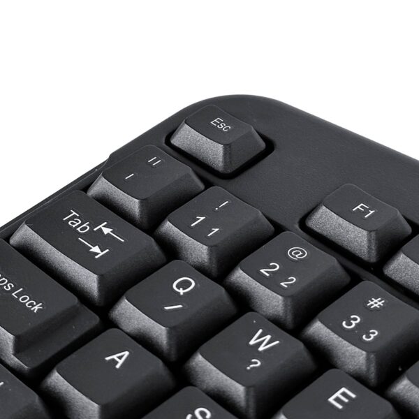 Teclado Usb Multimidia Dynamic 107 Teclas + 20 Teclas Multimidia Abnt2 Resistente À Água 1.8M Preto - Dt141 - Imagem 7
