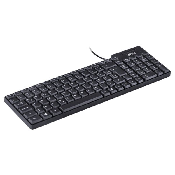 Teclado Usb Compacto Dynamic Abnt2 Cabo 1.8M Preto - Dt150 - Imagem 3