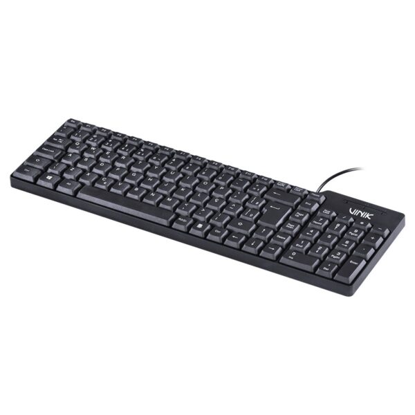 Teclado Usb Compacto Dynamic Abnt2 Cabo 1.8M Preto - Dt150 - Imagem 4