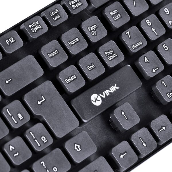 Teclado Usb Dynamic Chocolate Abnt2 Cabo 1.8M Preto - Vinik - Dt160 - Imagem 6