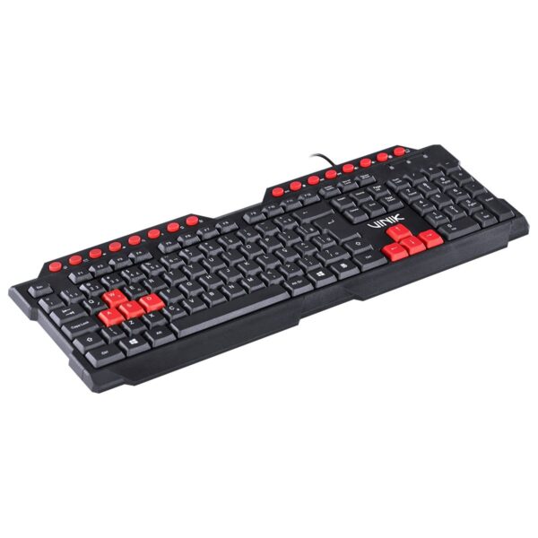 Teclado Gamer Vx Gaming Dragon V2 Abnt2 1.8M Preto Com Vermelho - Gt100 - Imagem 4