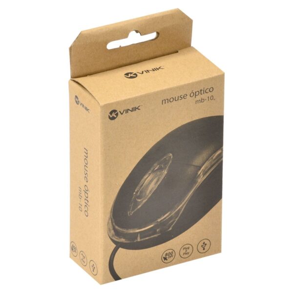 Mouse Usb Mb-10 800 Dpi - Vinik - Mb-10 - Imagem 4