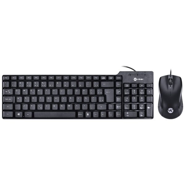 Kit Teclado E Mouse Usb Dynamic - Mouse 1000 Dpi Cabo 1.8 Metros - Vinik - Cd100 - Imagem 7