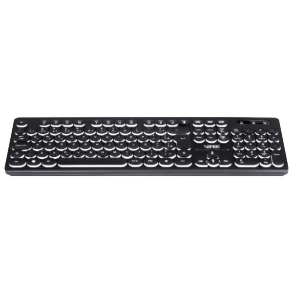 Teclado Usb Multimidia Slim Chocolate Teclas Redondas Led Branco 1.8M - Tc200 - Imagem 8