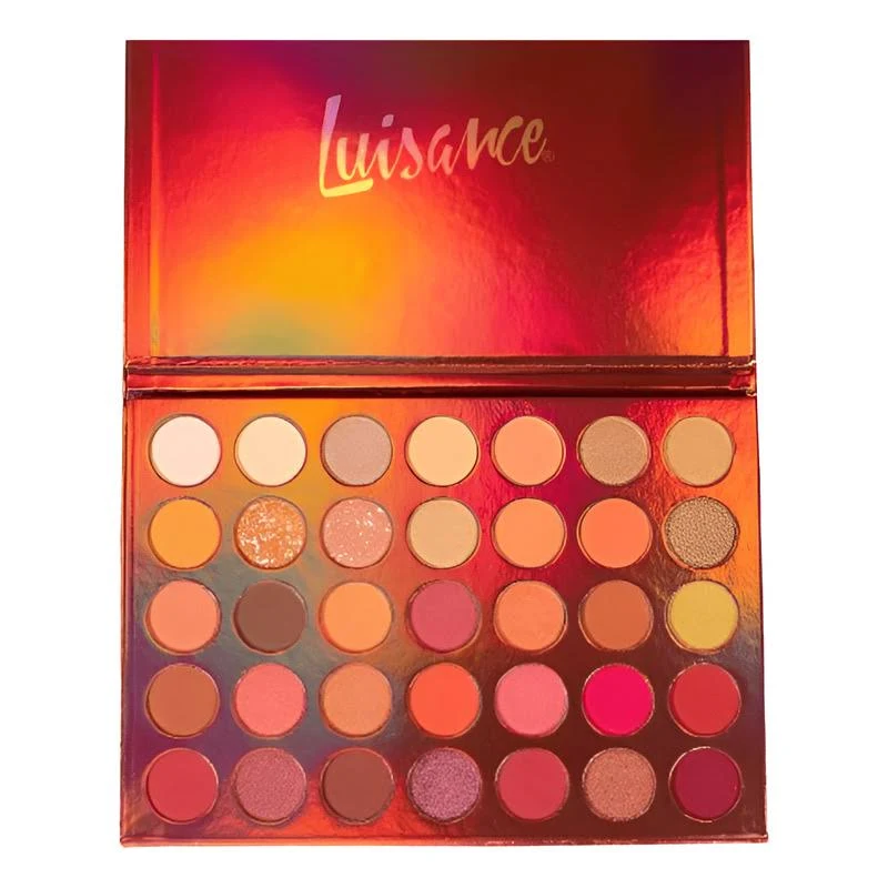 Paleta de sombras 35 cores Heat - Luisance - Imagem 5