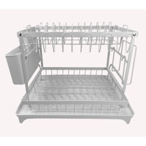 Escorredor de Louças com Bandeja 2 Andares
