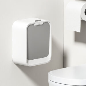 Lixeira Suspensa com Tampa Retrátil - 7 Litros