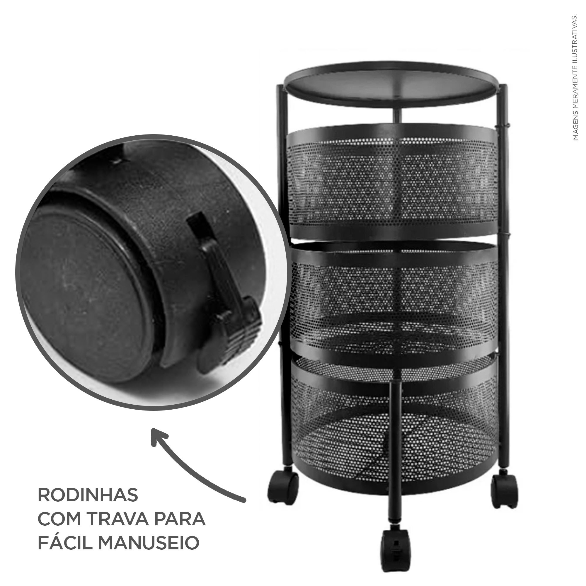 Fruteira de Chão Redonda - Imagem 3